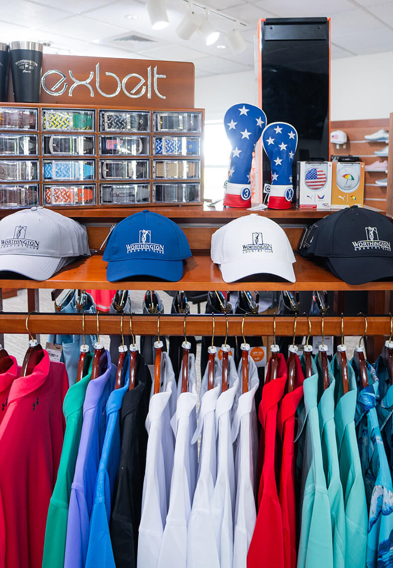 pro shop apparel